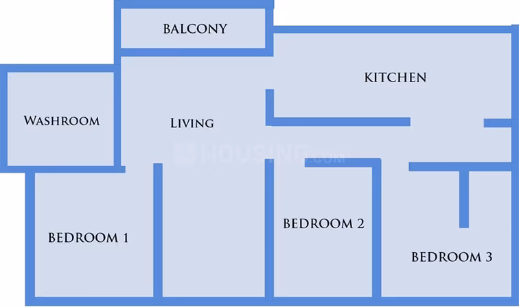 Floor plan for Acquest Coral Nest